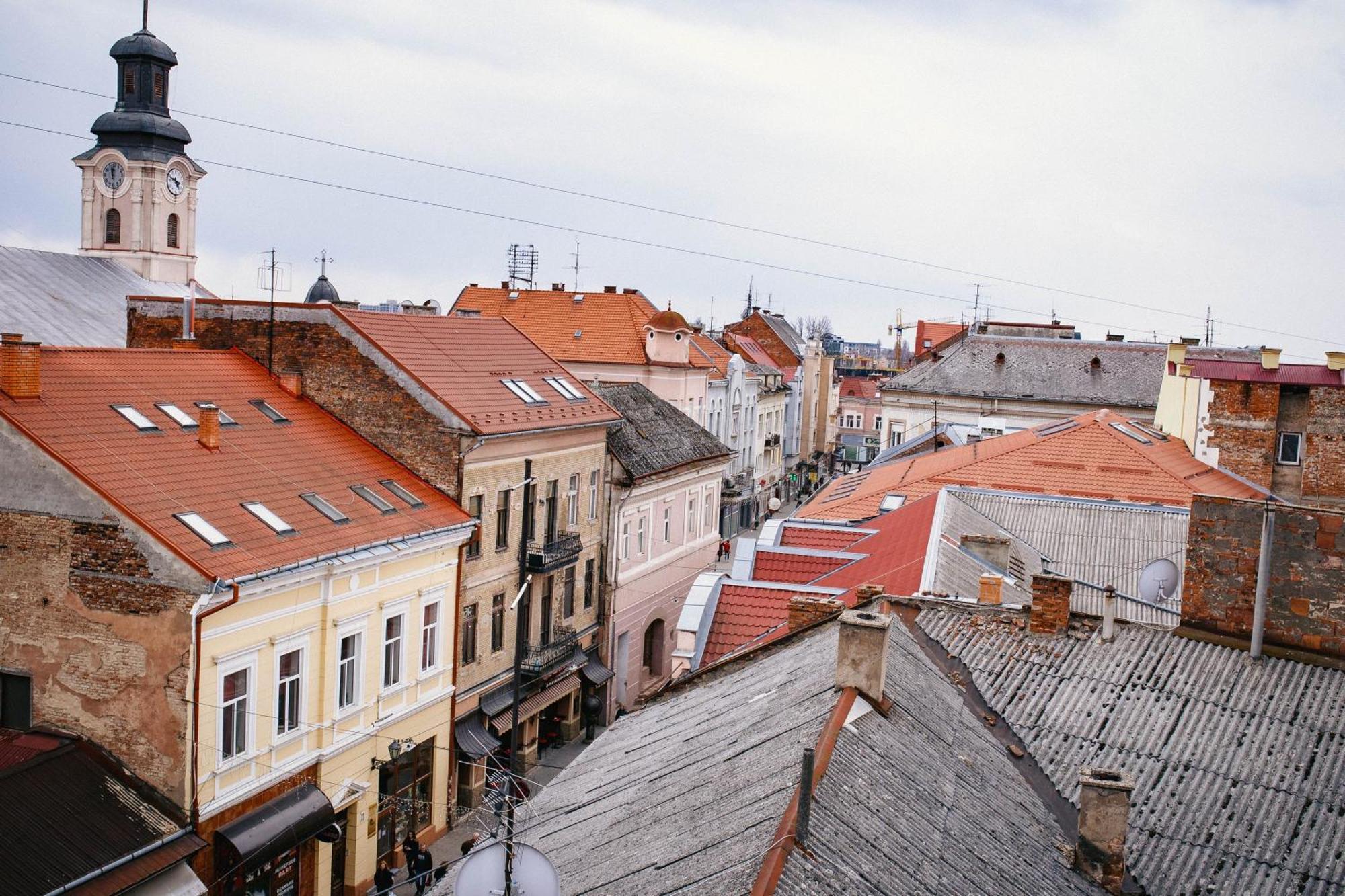 Appartamento Historical center Užhorod Esterno foto